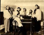 Cesar Gonzmart with One of His Early Bands by Unknown