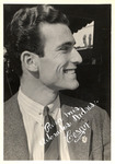 Photograph of Cesar Gonzmart with inscription