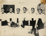 Group of waiters at the Columbia Restaurant