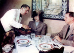 Gregorio "El Rey" Martinez Serves Guests at the Columbia Restaurant by Unknown