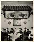 Display of painted Don Quixote tiles in the dining room of the same name at the Columbia Restaurant