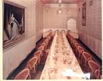 Family Dining Room at An Unidentified Location by Unknown