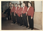 Employees Stand Ready at the Holiday Magazine Awards Dinner by Unknown
