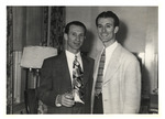 Cesar Gonzmart with His Father, Marcelino (Left) by Unknown