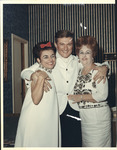 Liberace with Adela Gonzmart and unidentified friend.