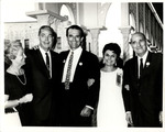 Florida Governor Haydon Burns with Wife, Cesar and Adela Gonzmart, and Tampa Mayor Nick Nuccio on the Right by Unknown
