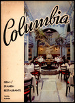 Menu, Columbia Restaurant, Dinner, December 1956 by The Columbia Restaurant