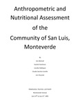 Anthropometric and nutritional assessment of the community of San Luis, Monteverde