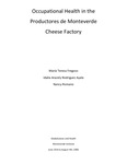 Occupational health in the Productores de Monteverde cheese factory