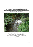 The “culture of water” in the Monteverde Zone  :  perceptions of water use, availability, and behaviors by households and hotels