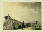 Fort Marion, St. Augustine, Florida, H.H.B. Standing, February 2, 1924