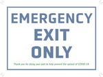 Emergency Exit Only by USF