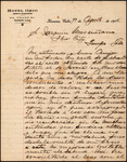 Letter, Antonio Fabre to Joaquin Mascuñana, August 1, 1916