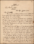 Letter, Circulo Cubano to J. Giralt, August 11, 1916