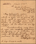 Letter, Victor Hugo Tamayo to Emilio D. Longo, June 3, 1928 by Victor Hugo Tamayo