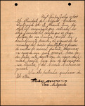 Letter, Juan Moreno and Jose Salgado to President of the Circulo Cubano, July 10, 1929