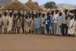 School children in a refugee camp in Chad