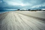 Oil-polluted beach in Pinellas County, Florida [2] by Richard A. Davis and University of South Florida -- Tampa Library