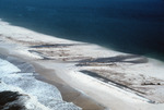 Aerial View of Washover on Santa Rosa Island, Florida, B