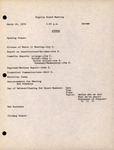 Agenda and Minutes, Dignity-Suncoast Board of Directors Meeting, March 25, 1979 by Simon J. Herbert