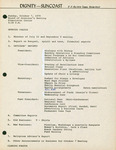 Agenda and Minutes, Dignity-Suncoast Board of Directors Meeting, October 7, 1979