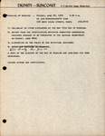 Agenda and Minutes, Dignity-Suncoast Board of Directors Meeting, June 22, 1979