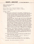 Minutes, Dignity-Suncoast Board of Directors' Meeting, May 25, 1980