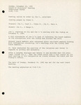 Minutes, Dignity-Suncoast Board of Directors' Meeting, November 23, 1980