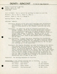 Minutes, Dignity-Suncoast Board of Directors' Meeting, April 27, 1980 by Simon J. Herbert