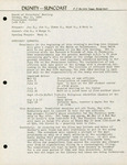 Minutes, Dignity-Suncoast Board of Directors' Meeting, May 11, 1980