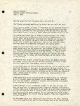 Minutes, Dignity-Suncoast Board of Directors' Meeting, June 7, 1981 by Kevin Bunker
