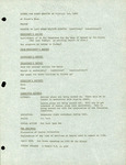 Agenda and Minutes, Dignity-Suncoast Board of Directors' Meeting, February 1, 1983