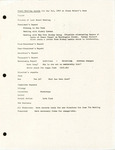Agenda and Minutes, Dignity-Suncoast Board of Directors' Meeting, May 3, 1983