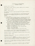 Agenda and Minutes, Dignity/Tampa Bay Board of Directors' Meeting, November 14, 1984