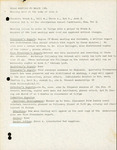 Minutes, Dignity/Tampa Bay Board of Directors' Meeting, March 29, 1984