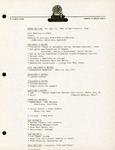 Agenda and Minutes, Dignity/Tampa Bay Board of Directors' Meeting, July 12, 1984