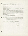 Agenda and Minutes, Dignity/Tampa Bay Board of Directors' Meeting, January 16, 1985 (Continued) to February 13, 1985