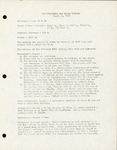 Minutes, Dignity/Tampa Bay Board of Directors' Meeting, March 13, 1985