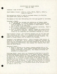 Minutes, Dignity/Tampa Bay Board of Directors' Meeting, July 18, 1985