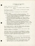 Minutes, Dignity/Tampa Bay Board of Directors' Meeting, November 13, 1985