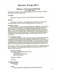Minutes, Dignity/Tampa Bay Board of Directors' Meeting, April 12, 1994