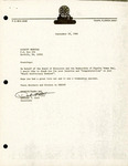 Letter, Darlene F. Goff to Dignity Norfolk, September 18, 1983