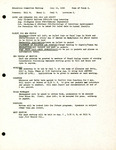 Minutes, Dignity/Tampa Bay Education Committee Meeting, July 11, 1982