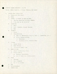 Agenda and Budget, Dignity/Tampa Bay Board of Directors' Meeting, February 1, 1984