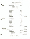 Financial Statement, Dignity/Tampa Bay, Current Operating Statement, March 1994 by Dignity/Tampa Bay