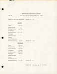 Financial Statement, Dignity/Tampa Bay, Fourth Quarter Treasurer’s Report, 1985 by Dignity/Tampa Bay