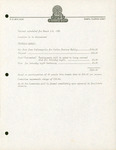 Budget, Dignity/Tampa Bay, Retreat Schedule, circa March 1984
