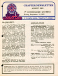 Newsletter, Dignity/Tampa Bay Chapter, August 1982