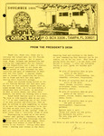 Newsletter, Dignity/Tampa Bay Chapter, November 1984