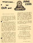 Newsletter, Dignity/Tampa Bay Chapter, June 1986